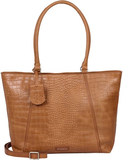 Burkely Cool Colbie Wide tote 15.6" - Tas - Volwassenen - Cognac