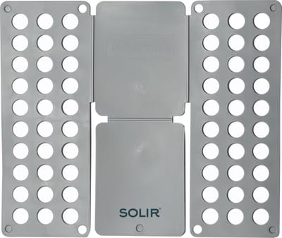 Solir Premium Kleding Organizer Opbergsysteem - Vouwplank voor Shirt, Overhemden en Truien - Jeans en Broeken Organizer - Grijs