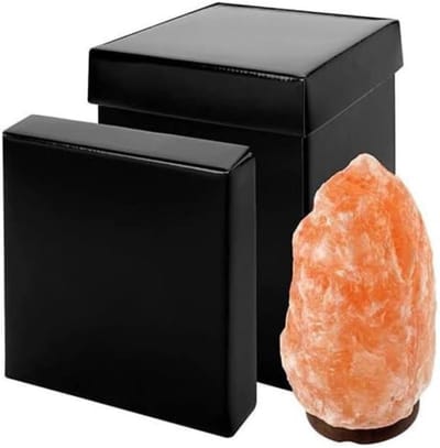 REN® Himalaya Zoutlamp - Zoutlamp - Oranje - ‎17cm x 15cm x 24cm