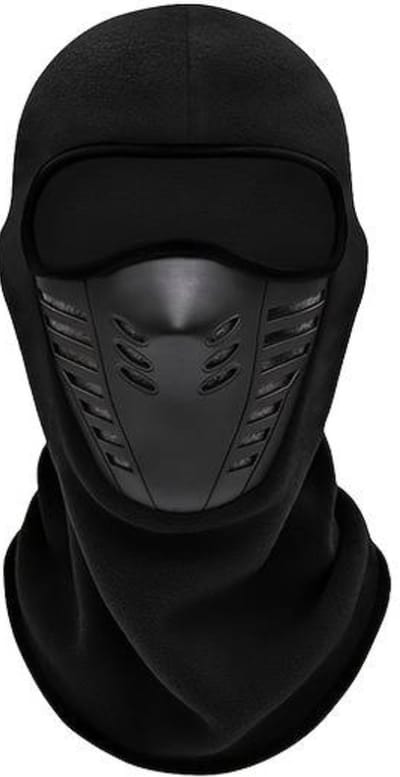 Nivard Ski Mask - Winter Masker - Ski Masker - Balaclava - Bivakmuts - Full Face Mask - Grijs