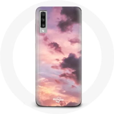 Samsung Galaxy A70 hoesje Zonsondergang Achtergrond