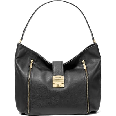 Michael Kors Large Hobo Shoulder Black Maat: OS | Handtassen Outlet | Dames | Zwart