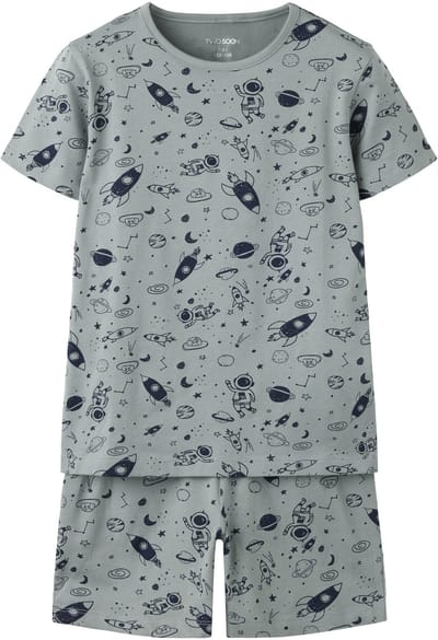 NAME IT - TKMPYJAMAS SS AOP NOOS - Jongens - Pyjamas