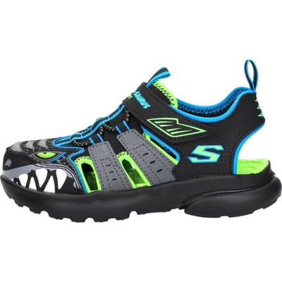 Skechers RAZOR SPLASH-RAPTOR QUEST Jongens Sandalen - Zwart