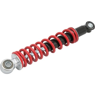 Amortisseur de moto 250 mm 9,8 pouces avec ressort rouge Universel pour moto tout-terrain Pit Bike ATV Go-Kart 50cc‑125cc red