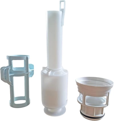 Spoelonderdelen Set - Reparatieset Toilet - Toilet Reparatie - Start-Stop Spoeling - 297 mm Hoogte - Wit