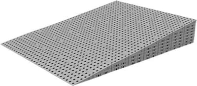Drempelhulp Binnen - 14,6 tot 16,2 cm (H) x 87,5 cm (B) - Verstelbare Oprijplaat / Drempelplaat - Oprijhelling - 8 laags