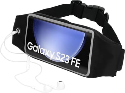 Mobiparts Comfort Fit Sport Belt geschikt voor Samsung Galaxy S23 FE - Zwart