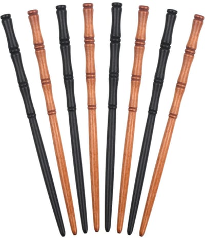 Dailygoods - 8 Stuks Chinese Stijl Houten Haarspelden voor Dames - Vintage Accessoires