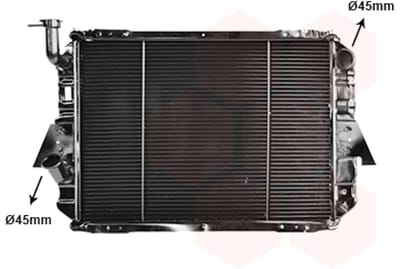 Van Wezel - RADIATOR VOOR NISSAN PATROL III 1981-1990 21400C6010