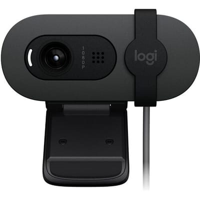 Logitech Brio 100 - Webcam - Full HD - 1080p/30fps - Graphite