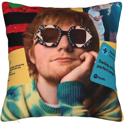 Ed Sheeran Loop Tour 2026 Kussenslopen Stuff Printing Kussenhoes Decoratie Sierkussenhoes Huis Multi-Maat 45x45cm