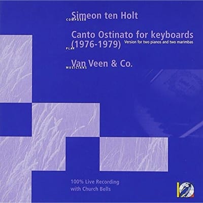 CD HOLT, S. TIEN - Canto Ostinato voor.. Niet Japan Muziek Overige Gebruikt