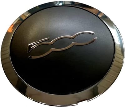 Fiat Naafdop 500 - wieldop chroom - voor lichtmetalen velg