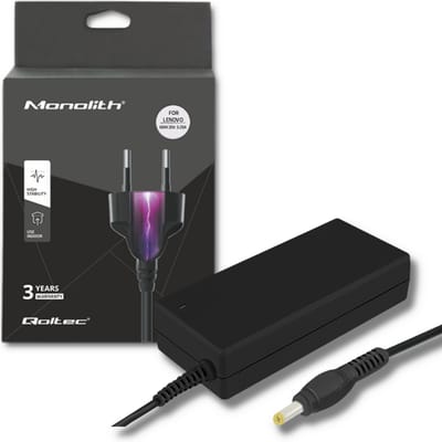 Qoltec laptopstroomadapter voor Lenovo 65W |   20V |   3,25A |   4.0*1.7 |   + voedingskabel