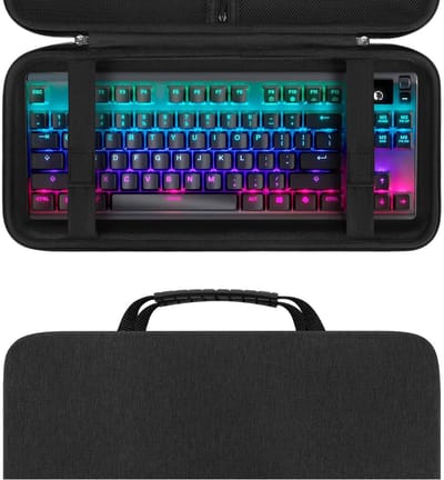 Dailygoody - Hard Travel Case - Draagtas Toetsenbord - Compact en Lichtgewicht - Beschermende Opbergdoos - Geschikt voor Toetsenbord - 87 Toetsenbor
