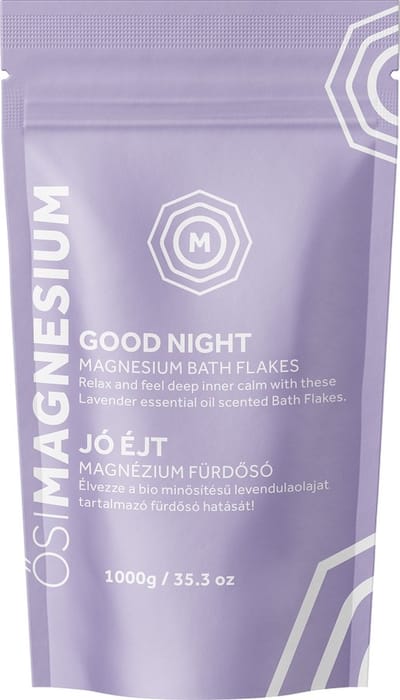 Good Night Magnesium Badkristallen Lavendel 1000 gr