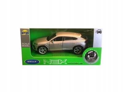 Welly Lamborghini Urus Metalen modelauto 1:34 Zilver