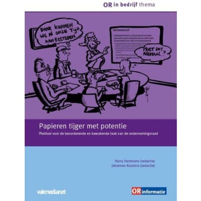 Papieren Tijger Met Potentie - Or In Bedrijf Thema