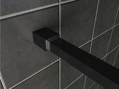 Profielset Wiesbaden Slim inclusief stabilisatiestang 120 cm matzwart