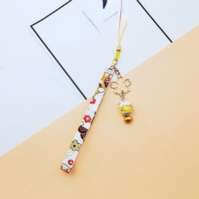 Kawaii mobiele telefoonriemen charme gelukkige kat sleutelhanger lanyard voor iPhone korte mobiele telefoonriem touw lanyards schattige mobiele hanger