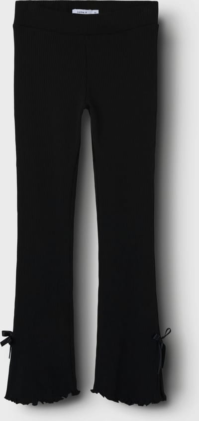 Name it zomer flair broek meisjes - zwart - Nkftimba