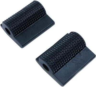 Schakelpedalen afdekking rubber zwart 2 stuks - slijtvast design - anti-slip - motorfiets accessoires