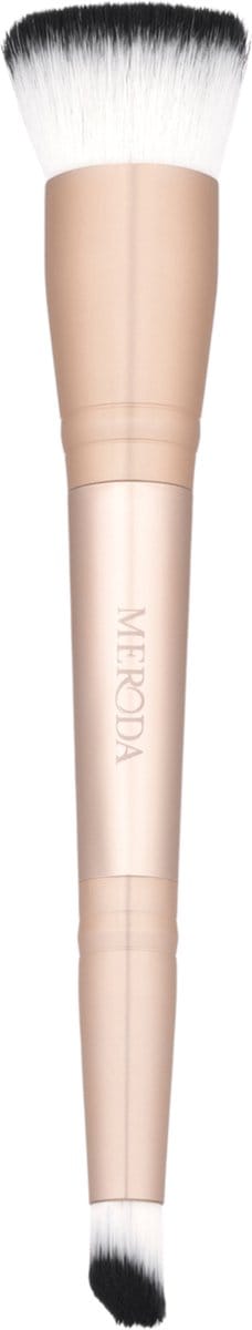 Meroda - 2-in-1 Build & Conceal Brush - Ideaal voor make-up routine