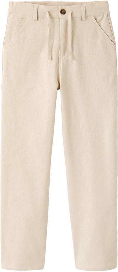 Jonen Broek van twill katoen en linnen voor jongens met verstelbare taille