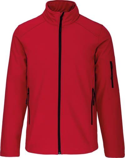 Kariban Softshell jas K401 - Red - S