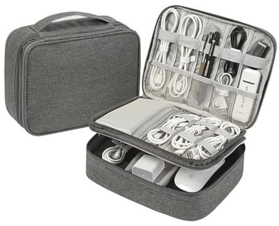 Harde Schijf Tas en Kabel Organizer - Waterdichte Kabeltas voor Opladers en Accessoires
