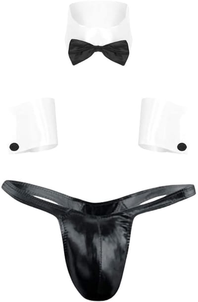 Dailygoods- Tanga-set met convex zakontwerp - Herenondergoed - Sexy string - Zachte stoffen - Eenheidsmaat - Perfect voor feestjes - Ondergoed
