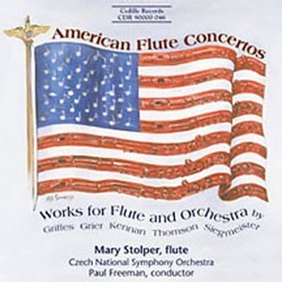 Mary Stolper, Czech National Symphony Orchestra, Paul Freeman - American Works For Flute (CD)