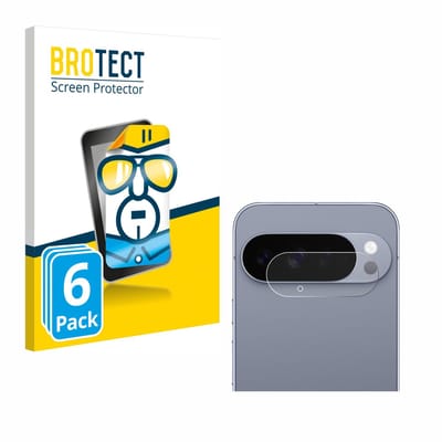 BROTECT - Screenprotector voor Google Pixel 10 Pro XL (ALLEEN Camera Lens) - Folie Beschermfolie transparant 6 Stuks