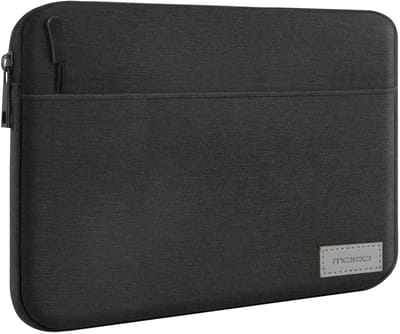 Dailygoody - Tablethoes - Draagtas - Zwart en Grijs - Geschikt voor iPad mini 2 3 4 5 6 - Universeel - 7-8 inch tablet
