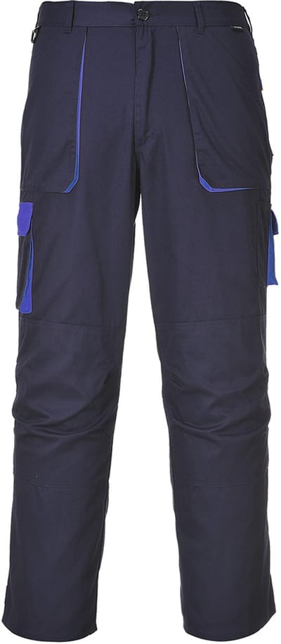 Portwest Portwest Texo Contrast Broek TX11 - Marine Lang - XXL