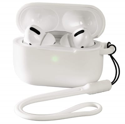 Hama Beschermhoes voor Apple Airpods Pro, wit
