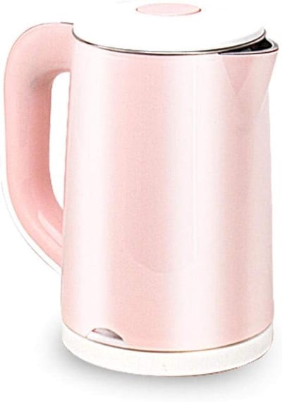 Reis waterkoker - Mini koker - Snel water koken - Voedselveilig materiaal - 1-2 personen - Roze