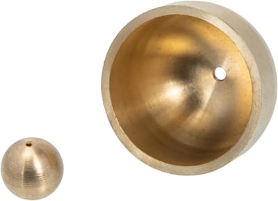 Deurbel Windgong - Winkeliersbel Koper - Decoratie Huis - Aangename Klank - 37 x 37 cm - Goud