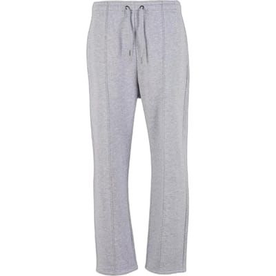 Urban Classics - Fluffy Pintuck Heren joggingbroek - M - Grijs