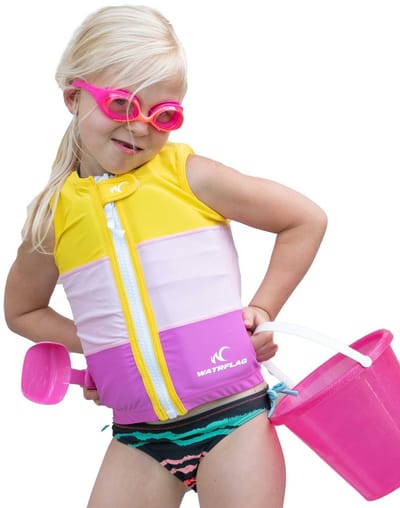 Watrflag swim suit Cannes Kids multicolour- zwemvest / drijfvest voor kinderen L