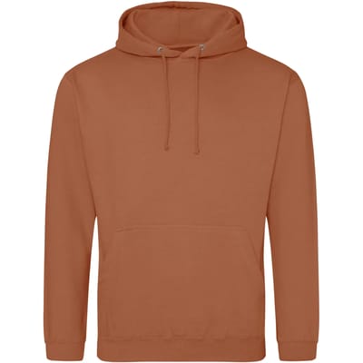 Just Hoods College Hoodie JH001 - GINGER BISCUIT - 3XL