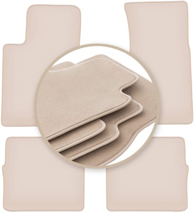 PREMIUM beige vloermatten voor: Cadilac SRX 2004-2010