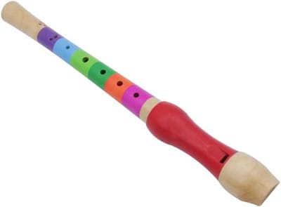 Houten Fluit voor Kinderen - Educatief Muziekinstrument voor Jongens en Meisjes