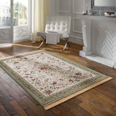 Oosters tapijt - Regal Flora crème/groen 95x140