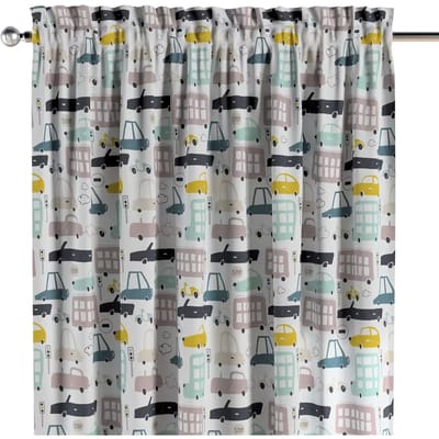 Gordijn met split en volants Yellow Tipi Magic Collection