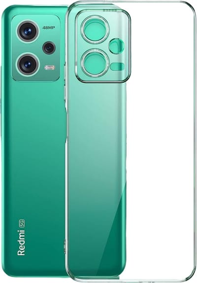 Hoesje voor Xiaomi Redmi Note 12 5G / Poco X5 5G backcover Shockproof siliconen Transparant