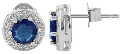 AKZENT Akzent dames oorbel "Sunja" aus 925 Sterlingzilver, gerhodineerd, duurzaam