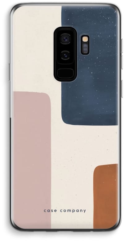 Case Company® - Hoesje geschikt voor Samsung Galaxy S9 Plus hoesje - Geo #5 - Soft Cover Telefoonhoesje - Bescherming aan alle Kanten en Schermrand
