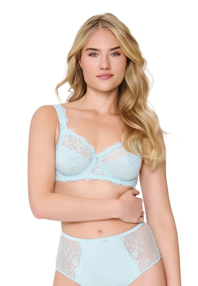 LingaDore - Daily Full-Coverage BH Pastel Blue - maat 80B - Blauw